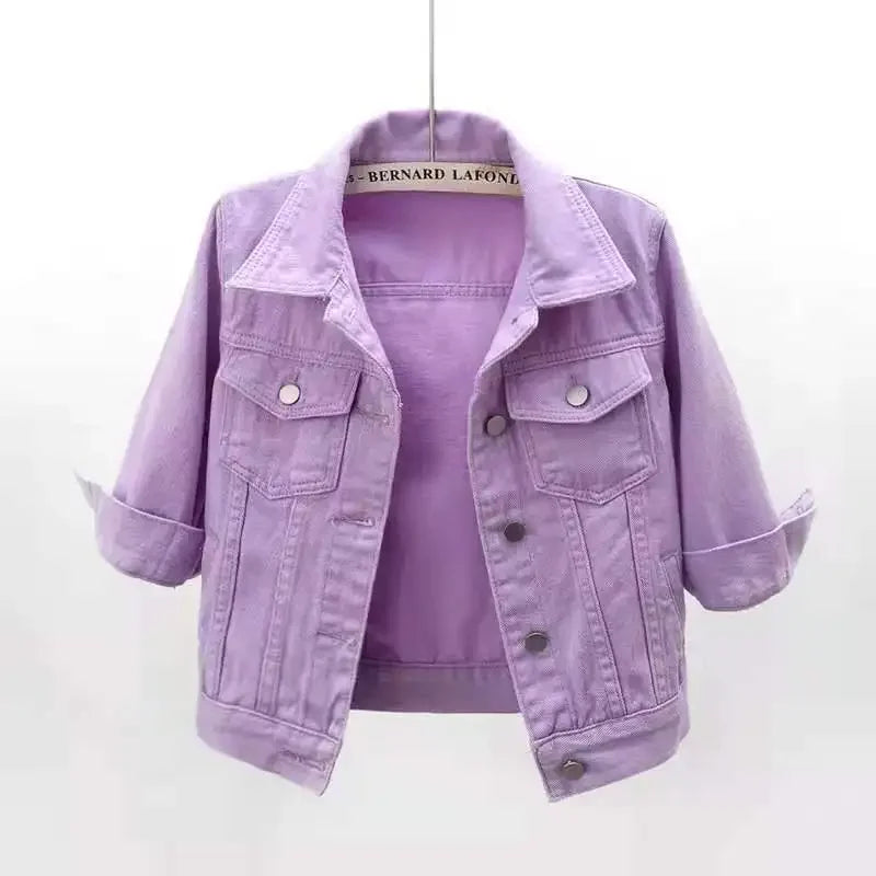 Short Denim Jacket for Women