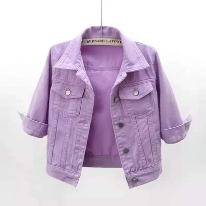 Short Denim Jacket for Women