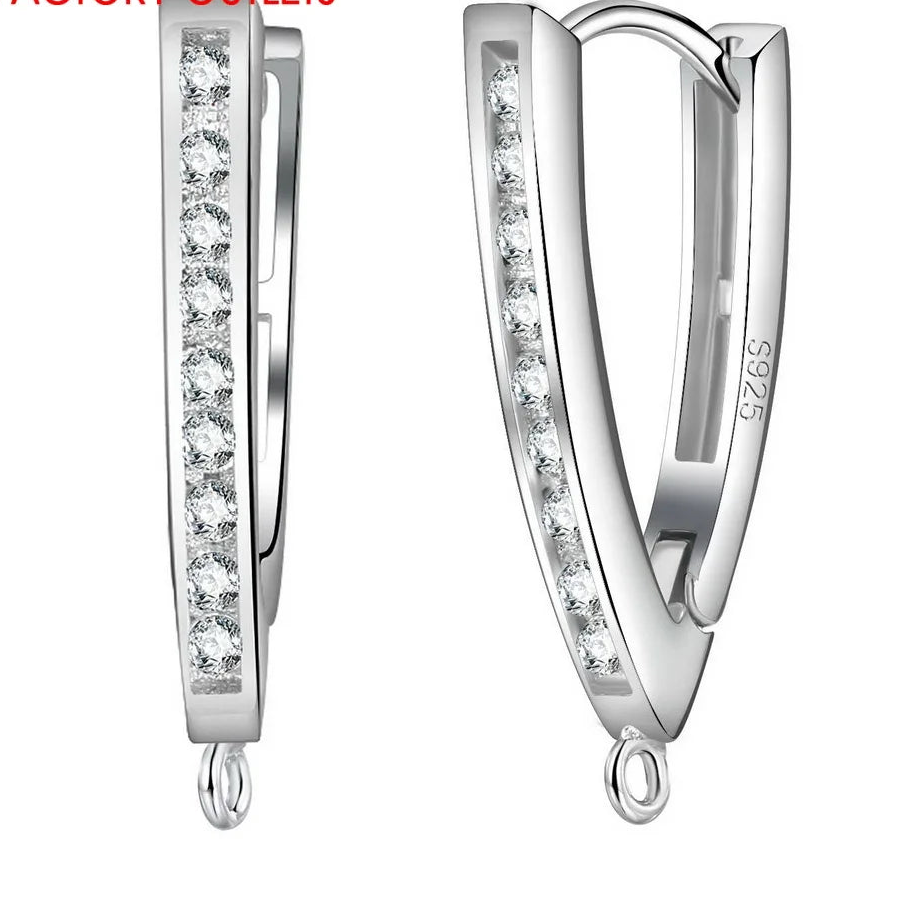 925 Sterling Silver Earring Findings for DIY Jewelry