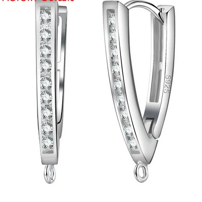 925 Sterling Silver Earring Findings for DIY Jewelry
