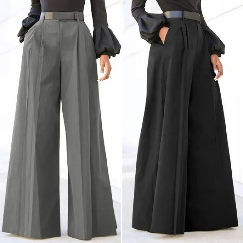 Summer Printed Wide Leg Palazzo Pants for Women