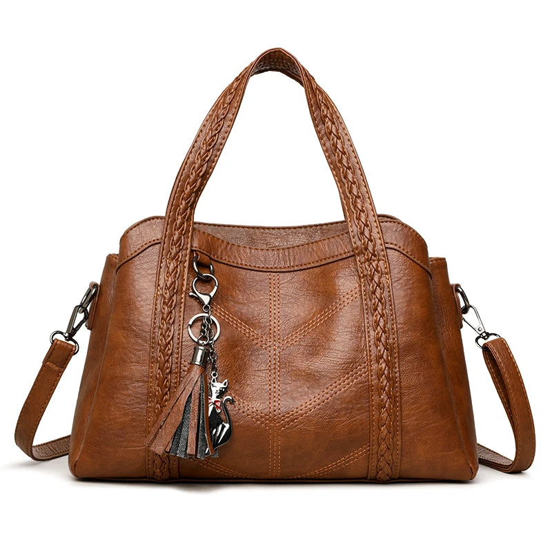 Women's PU Leather Multiway Handbag