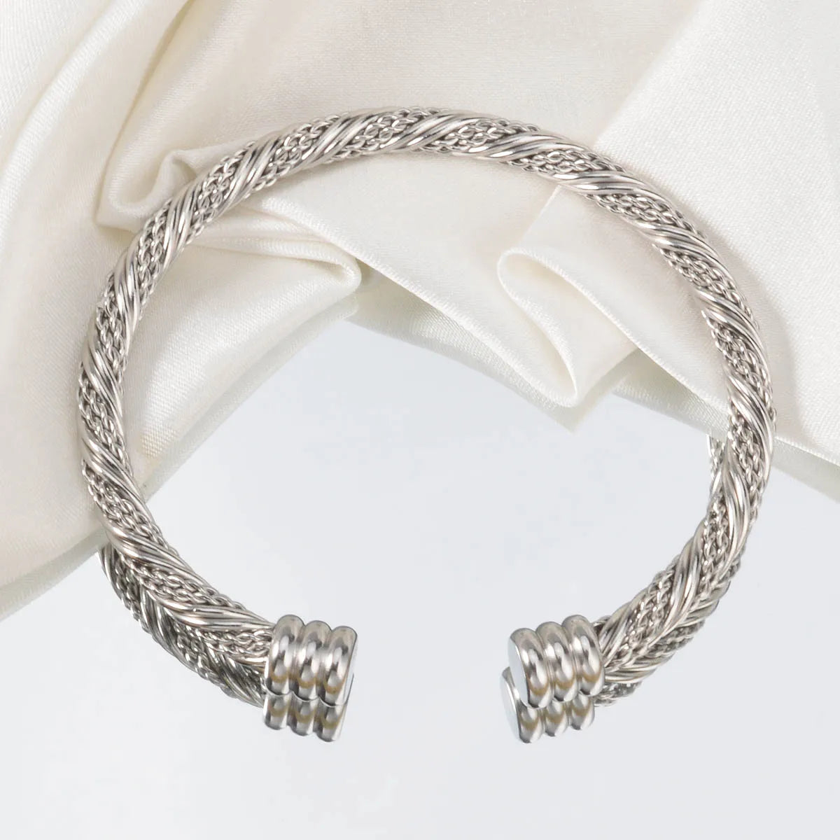 Wire Knot Cuff Bracelet