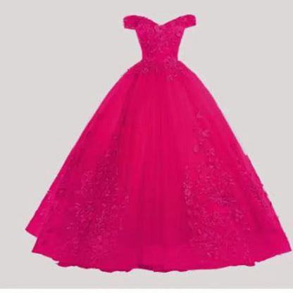 Luxury Lace Ball Gown Quinceañera Dress