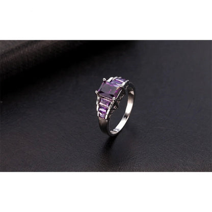 Romantic 925 Sterling Silver CZ Ring – Perfect Valentine’s Day Gift for Her