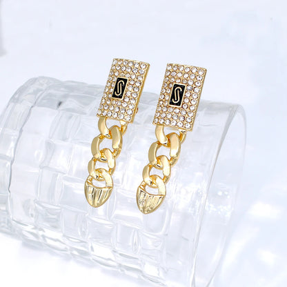 18K Gold Plated Monaco Cuban Chain Jewelry Set