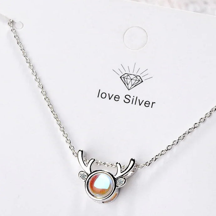 925 Sterling Silver Animal Pendant Necklace for Women