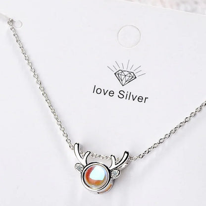 925 Sterling Silver Animal Pendant Necklace for Women