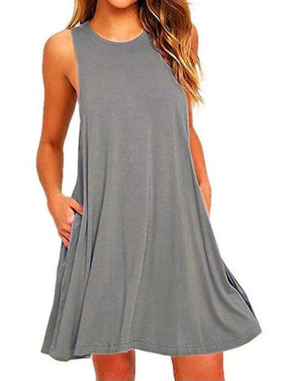 Different colors  Boho Casual Loose Dress