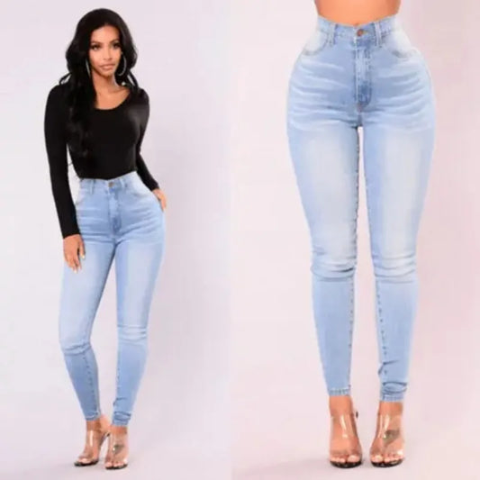 Women’s High Waist Skinny Push Up Jeans