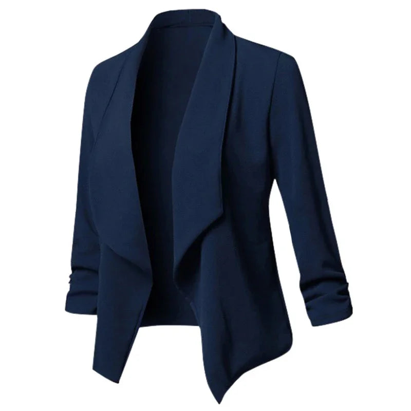 Women’s Asymmetrical Casual Blazer Cardigan