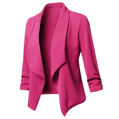 Women’s Asymmetrical Casual Blazer Cardigan