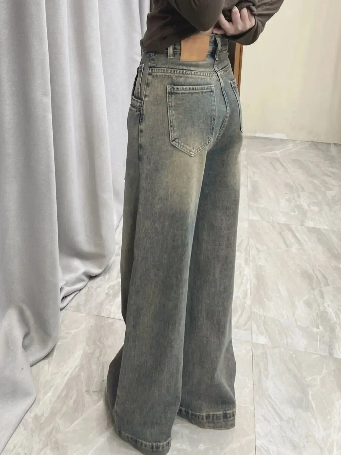 Wide-leg Jeans Women's pant