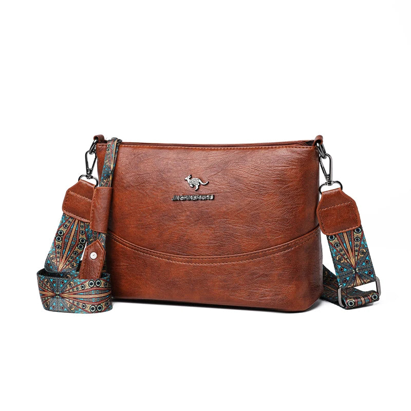 Women's Faux Leather Shoulder Bag