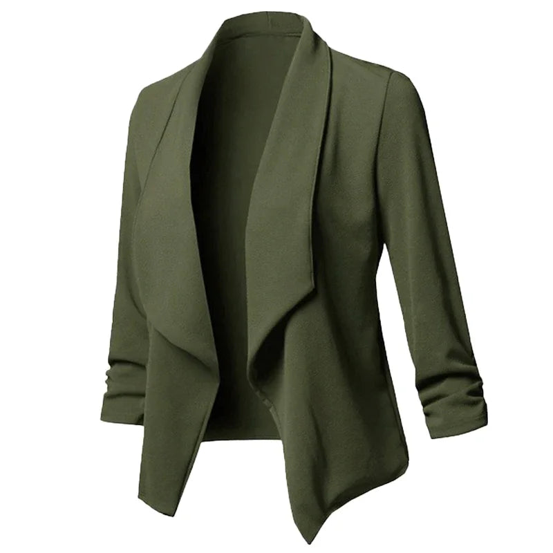 Women’s Asymmetrical Casual Blazer Cardigan