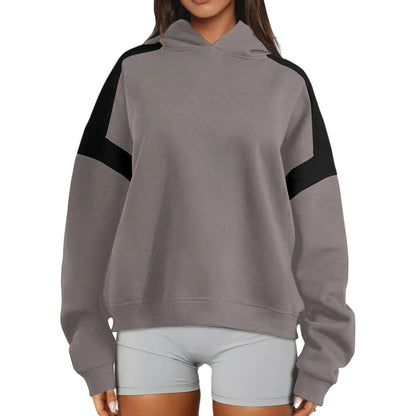 Round Neck Zipper Warm Sweatshirt for Women