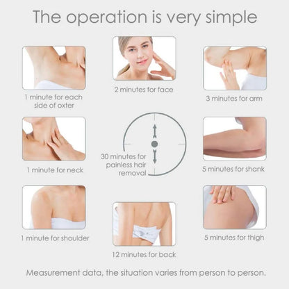 990,000 Flashes IPL Laser Hair Removal Device