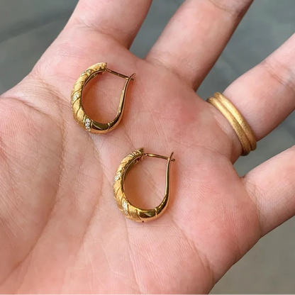 925 Sterling Silver Hoop Earrings for Women – 2 Colors