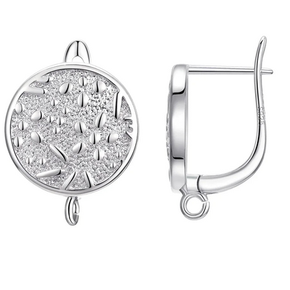 925 Sterling Silver Earring Findings for DIY Jewelry