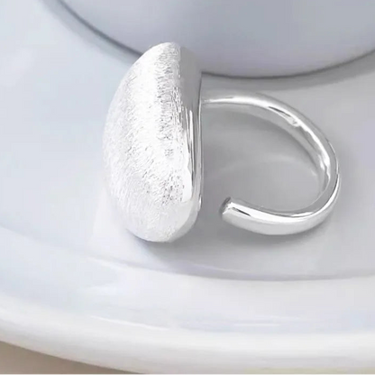 Real  Sterling Silver Free Size Ring