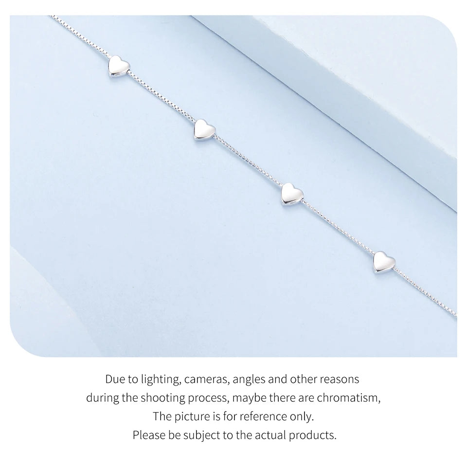 Adjustable Heart Bracelet