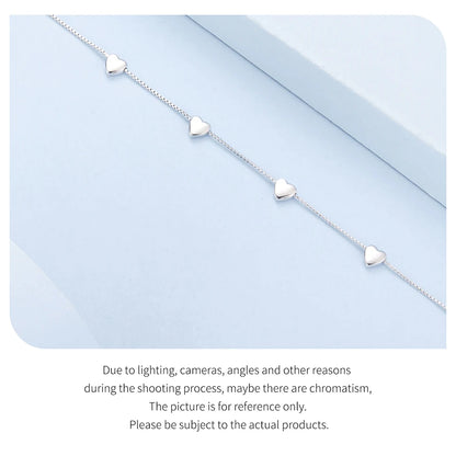 Adjustable Heart Bracelet