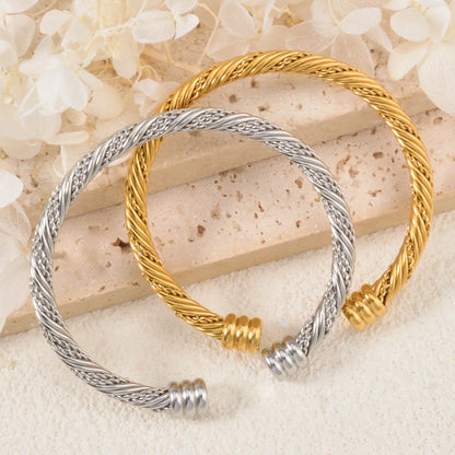 Wire Knot Cuff Bracelet