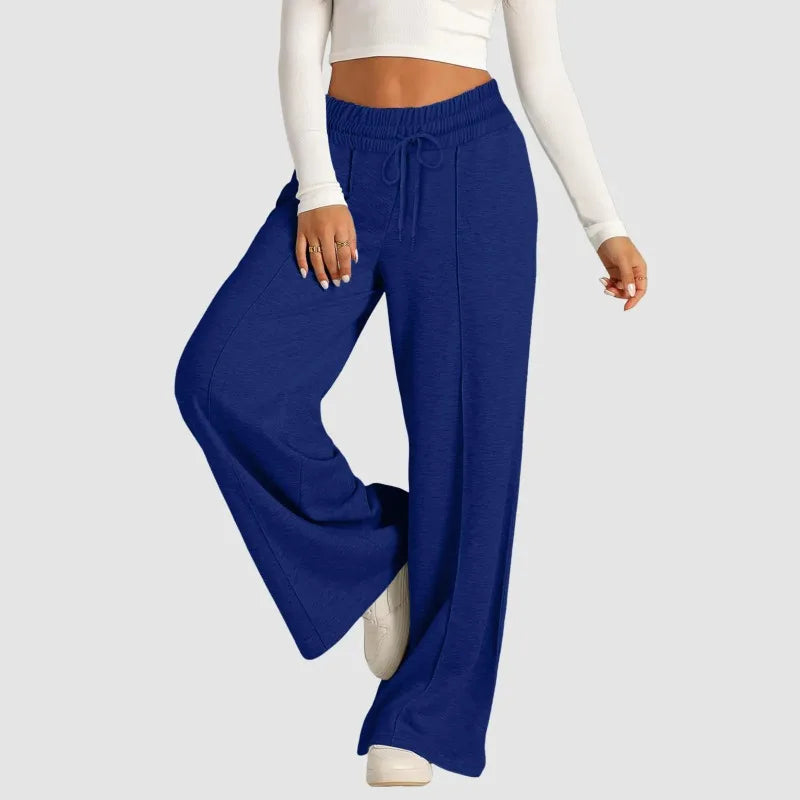 Summer Casual Tie Wide Leg Pants for Women