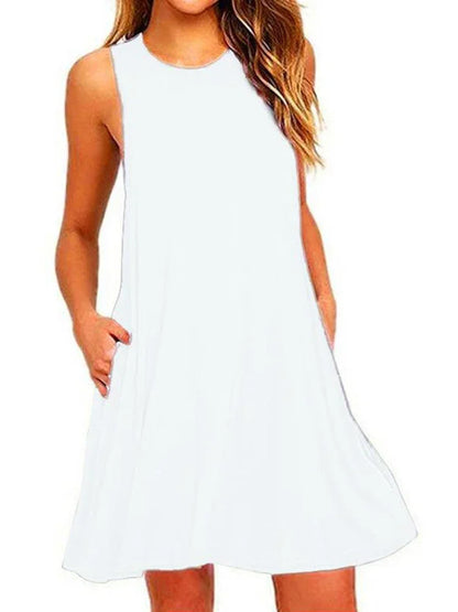 Different colors  Boho Casual Loose Dress