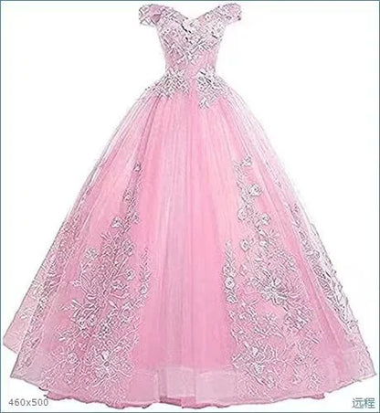 Luxury Lace Ball Gown Quinceañera Dress