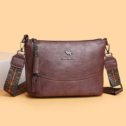 Women's Faux Leather Shoulder Bag