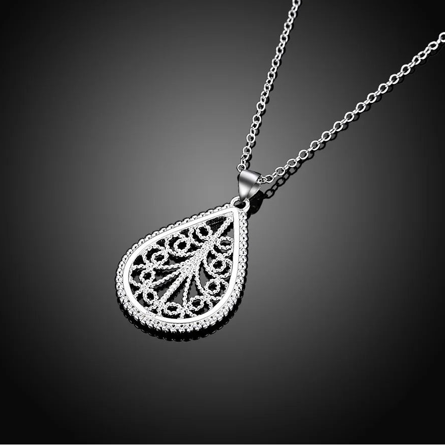 New Trend Genuine 925 Sterling Silver Jewelry Set for Women