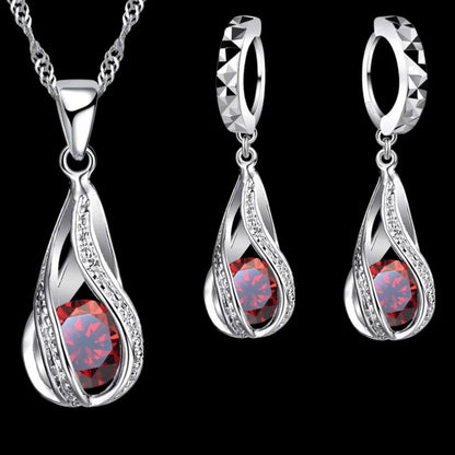 Silver Bridal Jewelry Sets