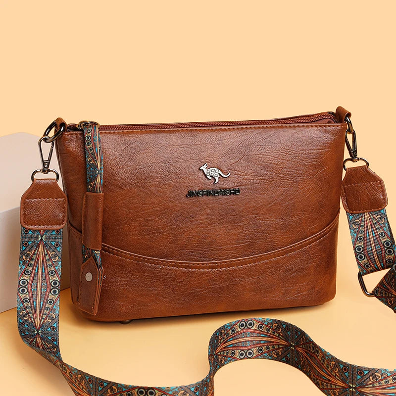 Women's Faux Leather Shoulder Bag
