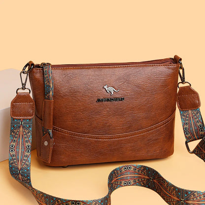 Women's Faux Leather Shoulder Bag