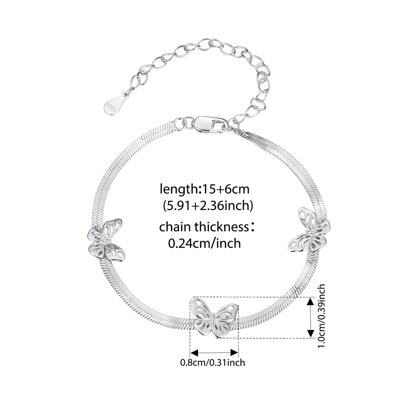 Hollow Butterfly Bracelets