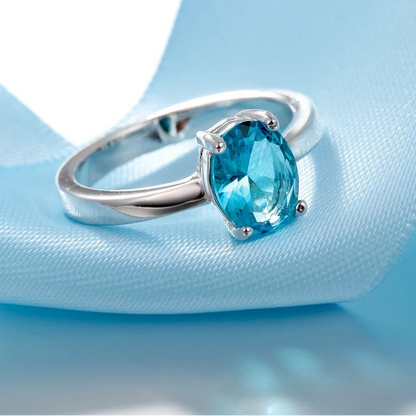 Elegant 925 silver cubic zirconia wedding rings