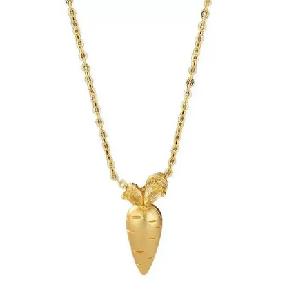 NEC Carrot Pendant Necklace for Women