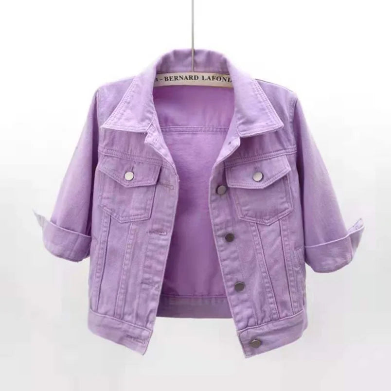 Short Denim Jacket for Women