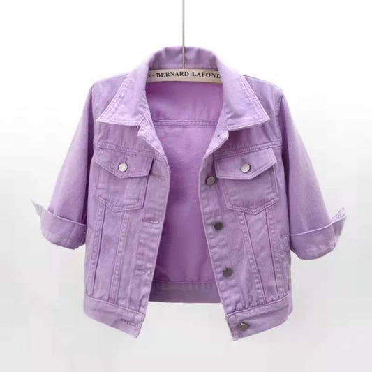 Short Denim Jacket for Women