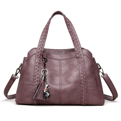 Women's PU Leather Multiway Handbag