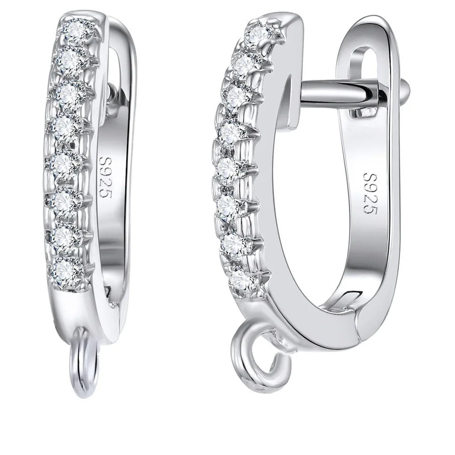 925 Sterling Silver Earring Findings for DIY Jewelry