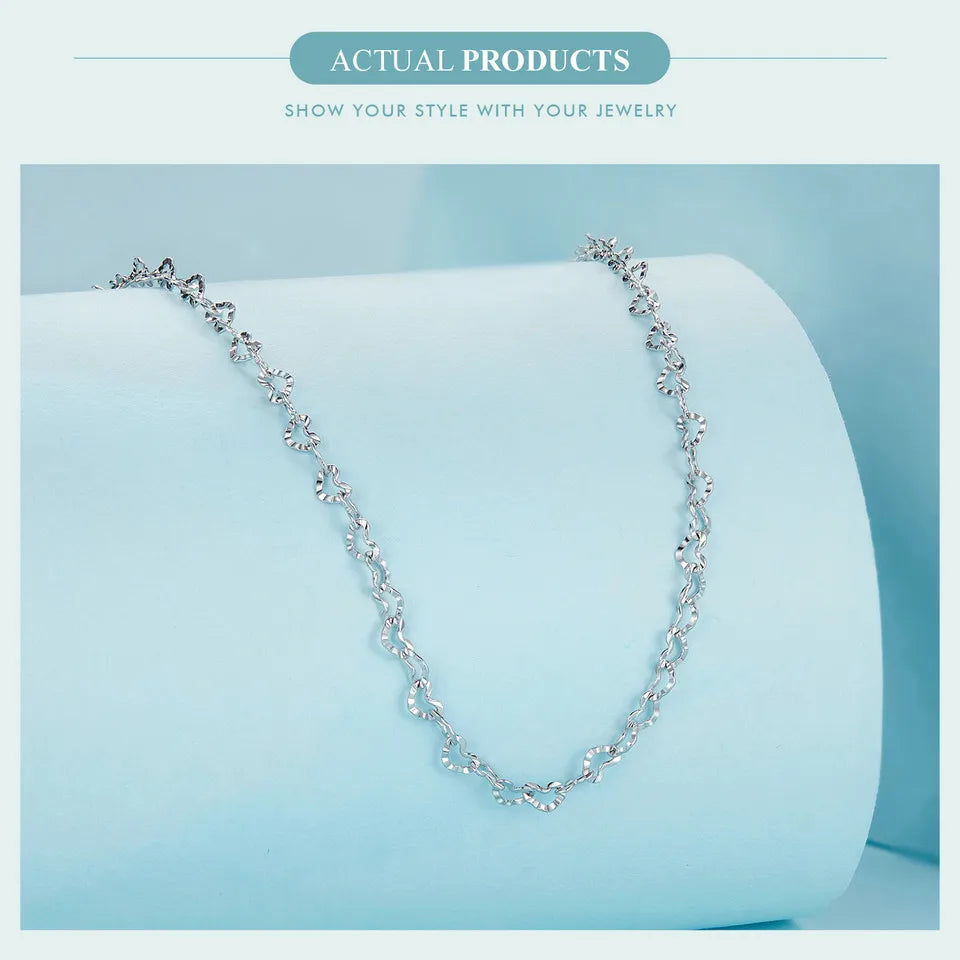 Trendy Heart-Shaped  Necklace