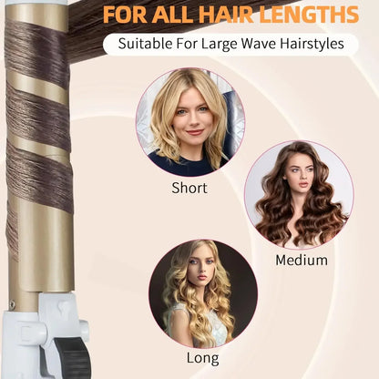Rotating Ceramic Curling Iron 28mm for Big Waves