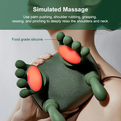 Heated Wireless Deep Tissue Neck & Shoulder Massager