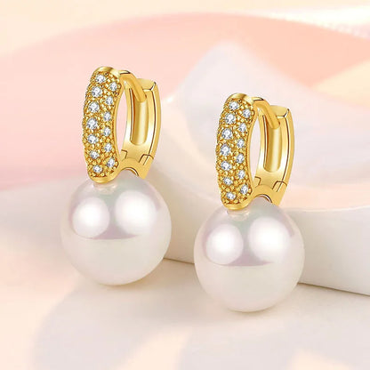 925 Sterling Silver Charm Hoop Earrings