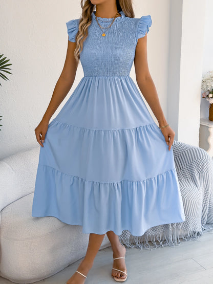 Ruffled Tiered Maxi Dress
