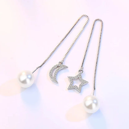 925 Sterling Silver Double Hoop Earrings