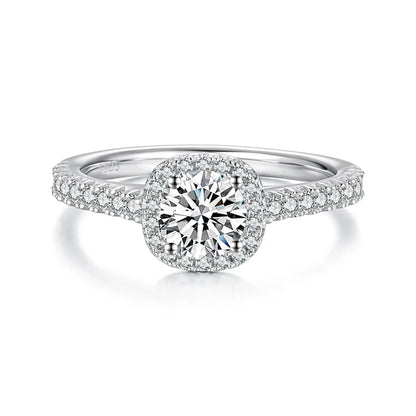 Solitaire Moissanite Engagement Rings