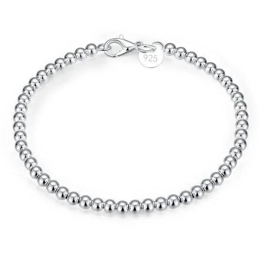 Silver Beads Bracelets